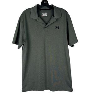 Under Armour Gray Men’s Loose Fit Polo Medium